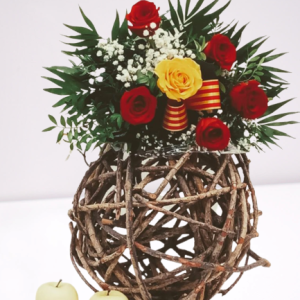 ramo sant jordi rosas rojas