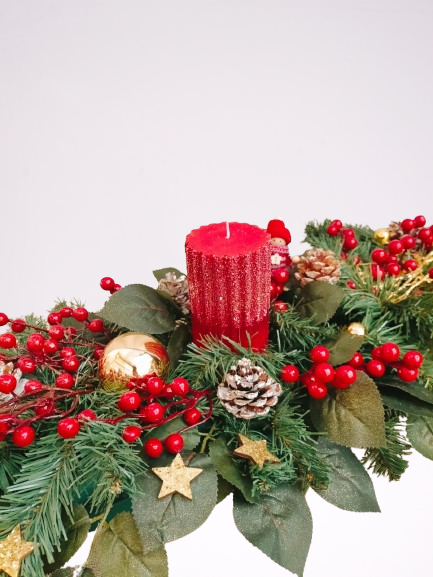 Centro de navidad artificial - Imagen 2