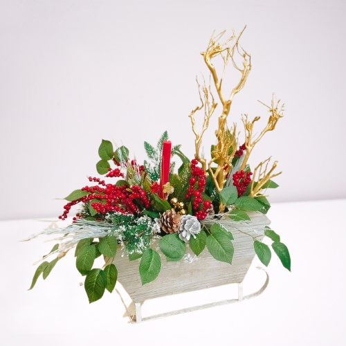 Centro de navidad artificial - Imagen 7