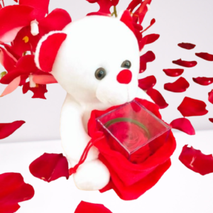 peluche rosa preervada