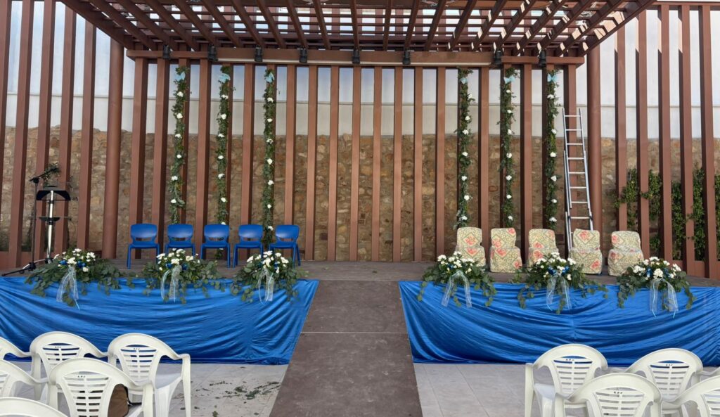 escenario presentación