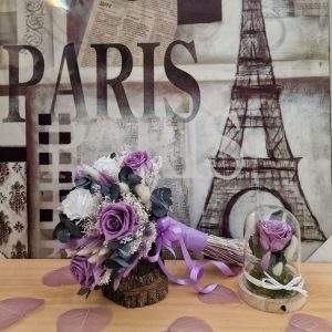 ramo novia preservado